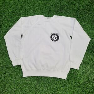 Vintage 80s Hanes Sweatshirt Womens Large 20x23 Sail-Bration